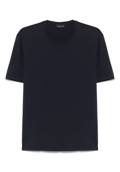 t-shirt girocollo uomo navy ROBERTO COLLINA | RB51021RB5110